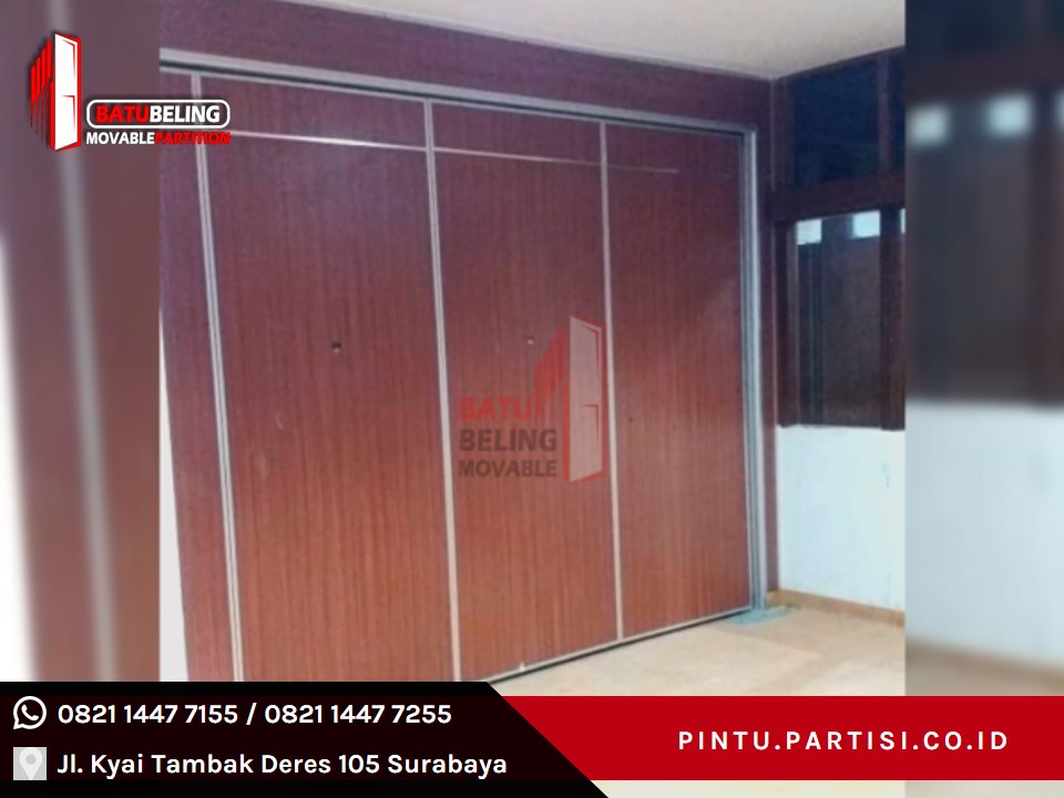 pasang jual pintu lipat partisi lipat semi peredam murah 22