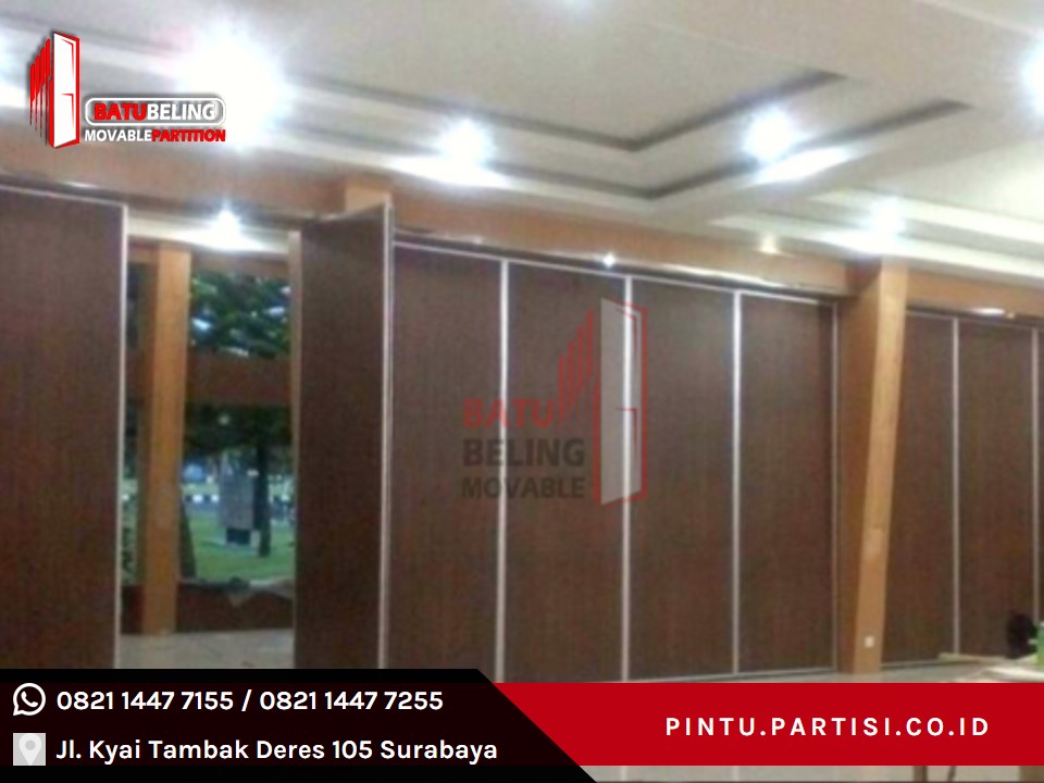 pasang jual pintu lipat partisi standar murah 11